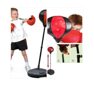 GENERICO Set de boxeo punching ball con guantes + inflador