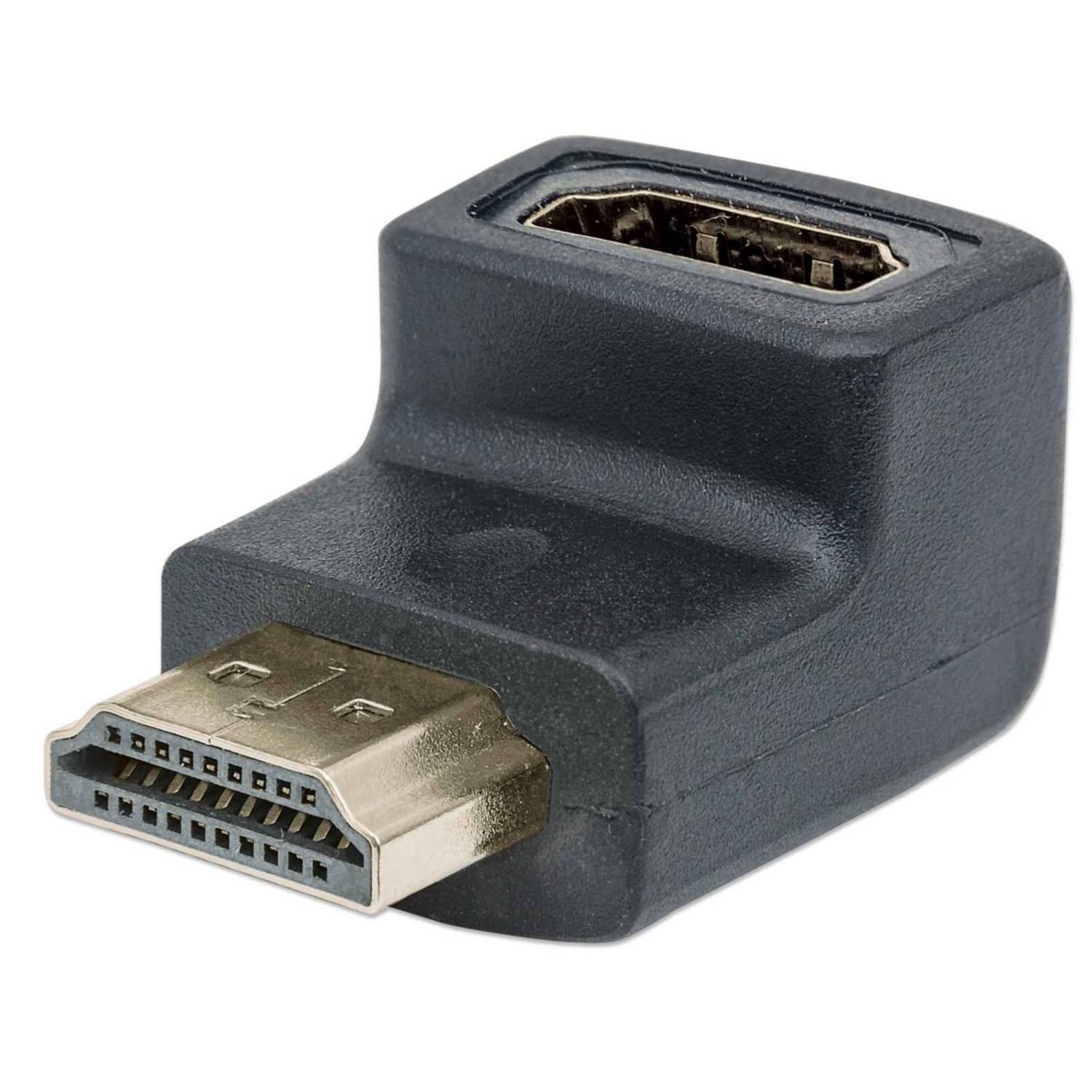 Adaptador Cable DVI to HDMI, Angulo de 90 Grados