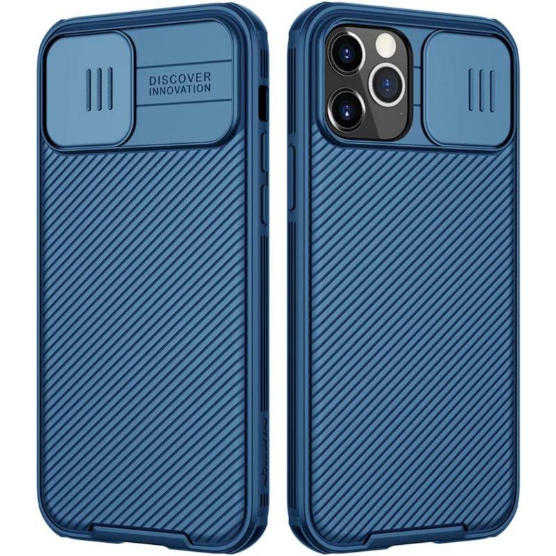 NILLKIN - Carcasa Nillkin Camshield Para iPhone 12 Pro Max Azul