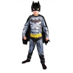GENERICO - Disfraz Halloween Batman - NIÑO TALLA 4-6