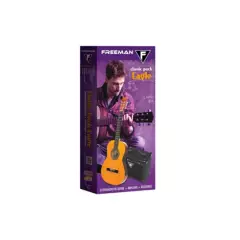 FREEMAN - Pack Guitarra Electroacustica Freeman Classic Eagle NT