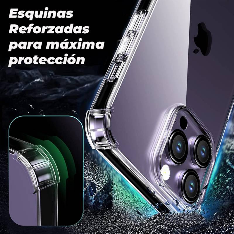 Kit Carcasa Magsafe Para iPhone 14 Pro Max + Lamina Hidrogel