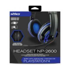 NYKO - NYKO  Auriculares NP-2600 para PlayStation 4