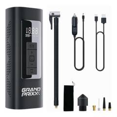 GRAND PRIX - Compresor De Aire Portatil A Batería Inflador Neumaticos
