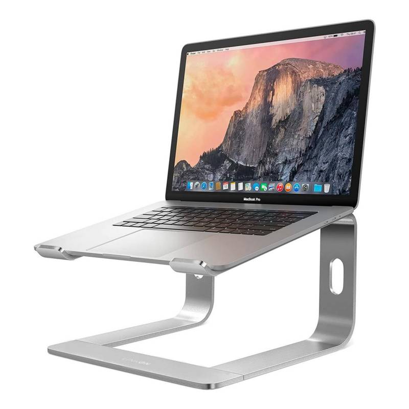LINKON - Soporte Base Aluminio Para Mac Macbook Notebook 10 - 16 - Plateado