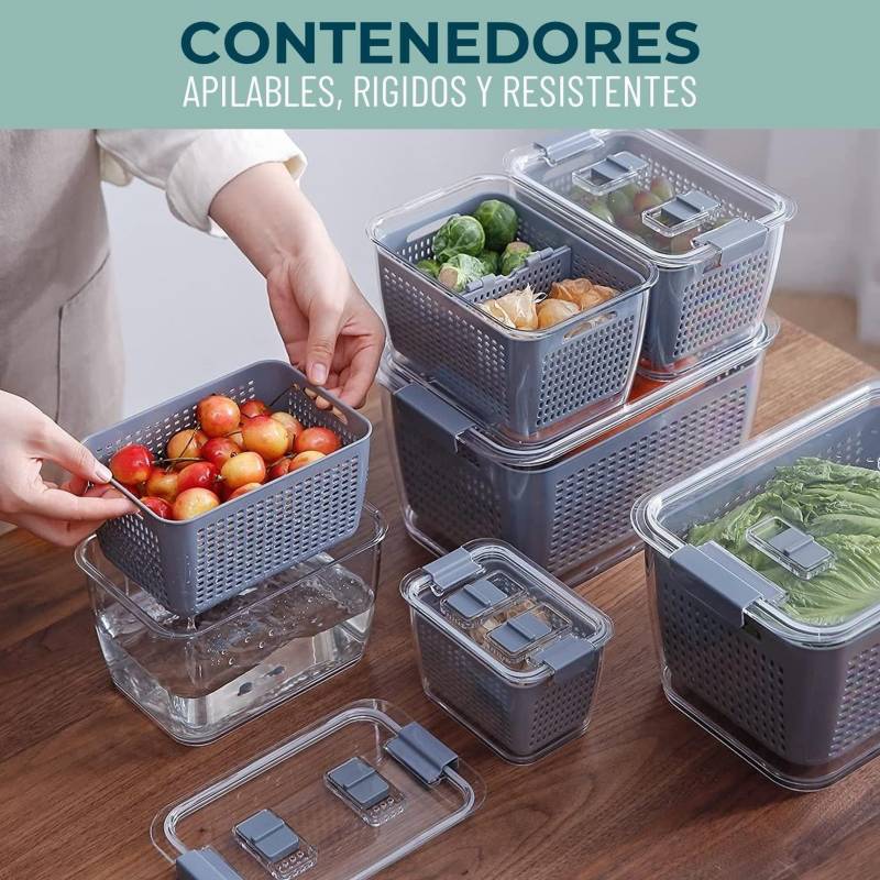 1/3/6pcs Organizadores De Puerta De Refrigerador, Contenedores De