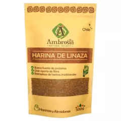 AMBROSIA - Doypack Harina de Linaza Ambrosia Natural Delight