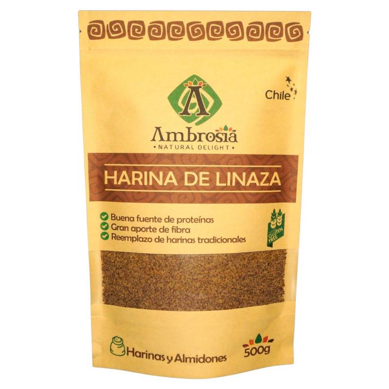 AMBROSIA - Doypack Harina de Linaza Ambrosia Natural Delight