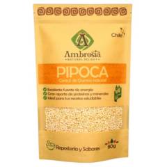 AMBROSIA - Doypack Pipoca de Quinoa Natural Ambrosia 80g - sin azúcar