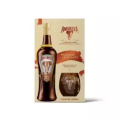 AMARULA - Licor de Crema Amarula Botella 750cc + Vaso AMARULA