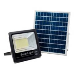 GENERICO - Foco Solar Led 100w Con Control Remoto Exteriores