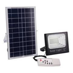 GENERICO - Foco Solar 100w Panel Independiente Sensor  Control Remoto