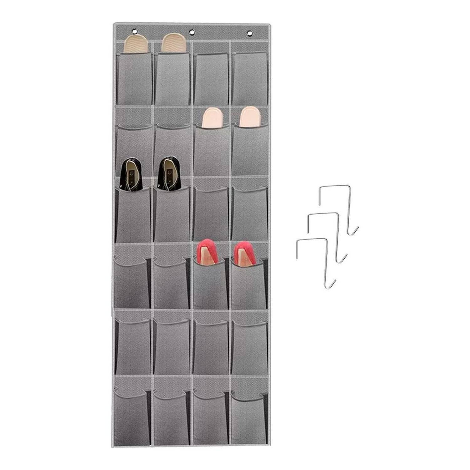 Organizador Zapatos Zapatero Colgante Puerta Closet 6 p - Gianpa Variedades