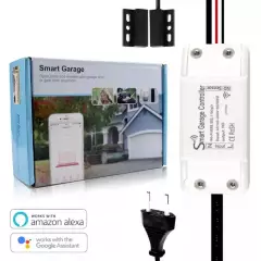 SMART LIFE - Relé Pulsador Abre Portón Desde Celular WiFi Alexa Google Home