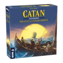 DEVIR - Juego de Mesa - Catán: Piratas y Exploradores (Expansión)