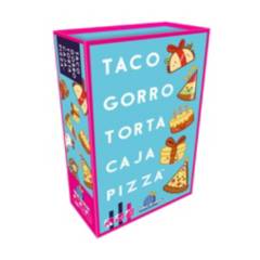 BLUE ORANGE - Juego de Mesa - Taco Gorro Torta Caja Pizza