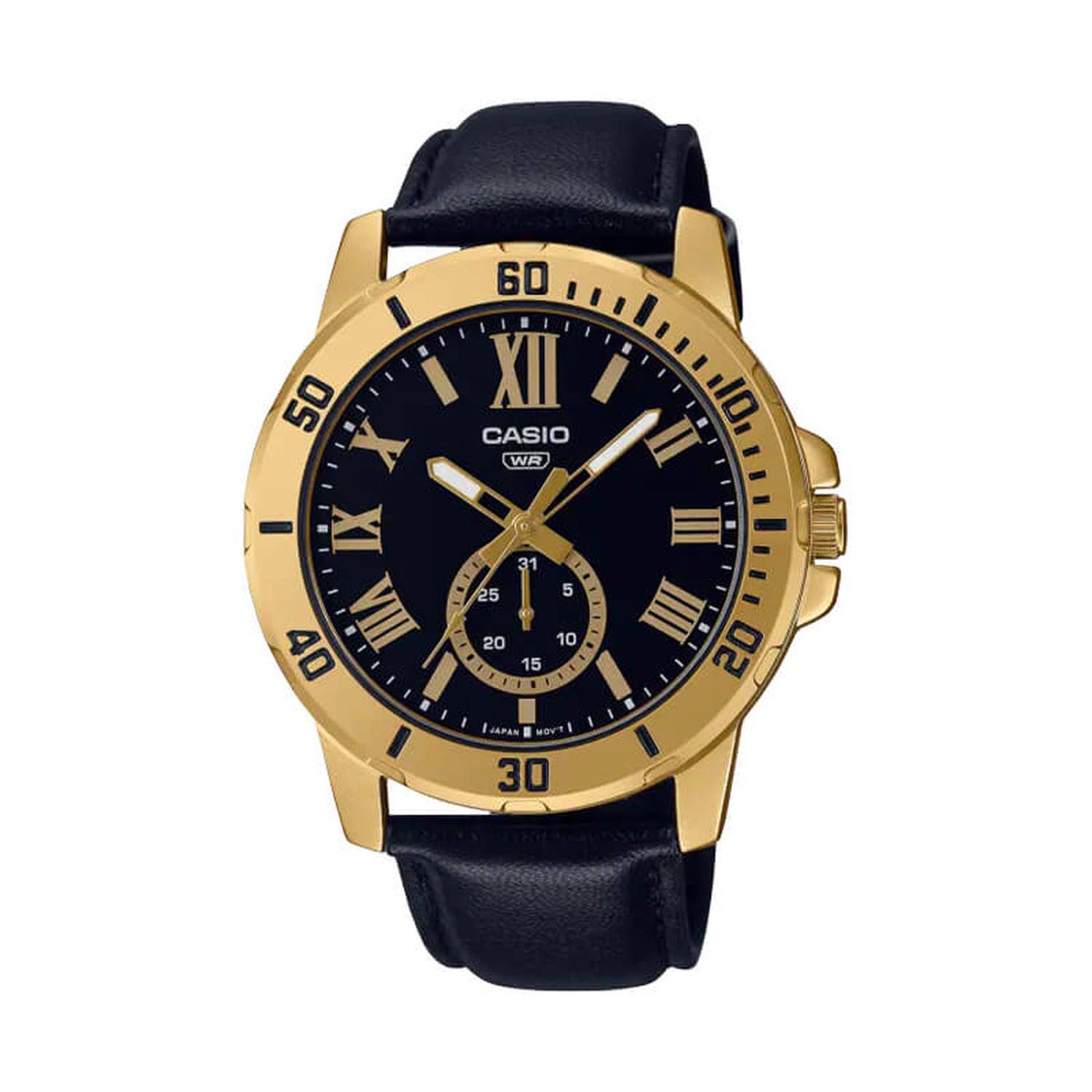 Reloj Análogo Casio Hombre MTP-VD200B-1B — La Relojería.cl