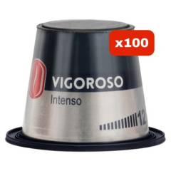 CAFE CARIBE - Vigoroso - 100 Cápsulas Nespresso Compatibles