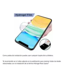 GENERICO - Kit Carcasa para iPhone 14 Pro Max Transparente + Lamina Hidrogel