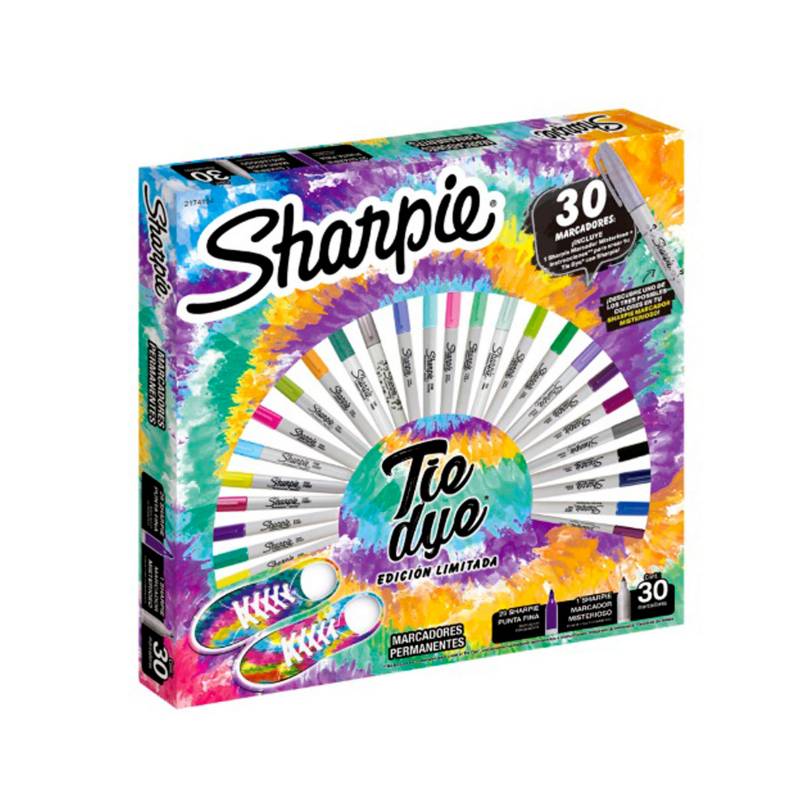 Sharpie Pack 2 Marcadores Punta Fina + 2 Destacadores