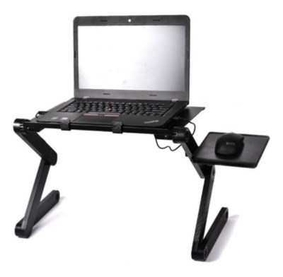 Soporte Doble Monitor y Notebook brazo escritorio B50 Newo