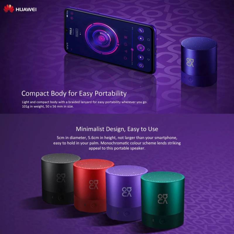 Huawei CM510 Mini Altavoz Bluetooth Negro