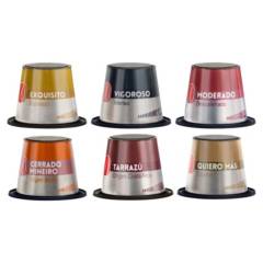 CAFE CARIBE - Pack Mix Completo - 60 Cápsulas Nespresso Compatibles