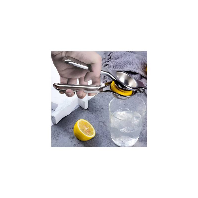 GENERICO exprimidor de limones manual exprimidor acero inoxidable