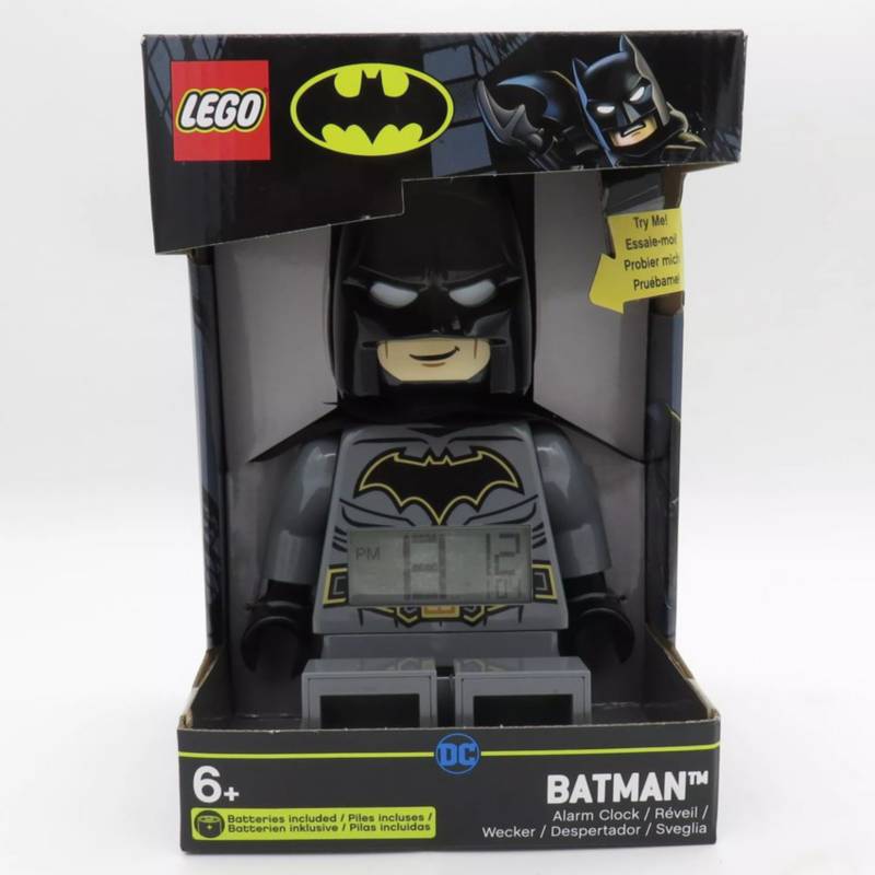 LEGO - Lego minifigura despertador superhéroe batman 23cm altura