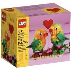 LEGO - Lego 40522 brickheadz agapornis de san valentín 298 piezas