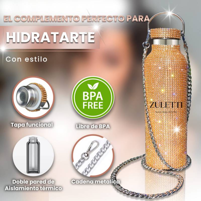 Termo de Acero Inoxidable 900 ml Botella Térmica para Agua o Café con  Aislamiento de Doble