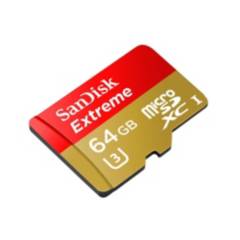 SANDISK - Tarjeta de memoria SanDisk Extreme microSDQXA1 64G