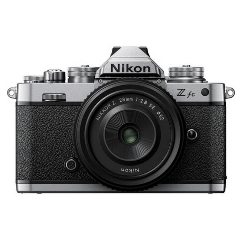 Nikon Nikon Z Fc Sin Espejo Cámara Con Z 28mm F28 Se Lente Plata 3929