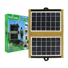 GENERICO - Panel Solar Portátil Para Bolso Con Usb 6v 7w