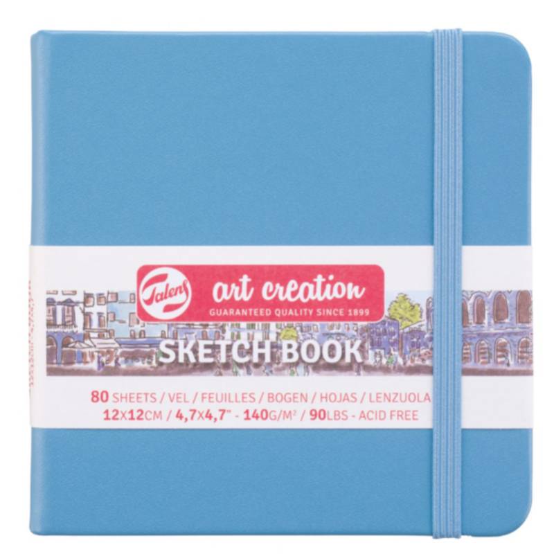 Cuaderno Sketchbook Art Creation 12x12 140gr Boceto 80 Hojas