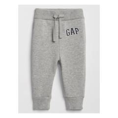 GAP - Pantalón de Buzo Jogger Logo Gris GAP
