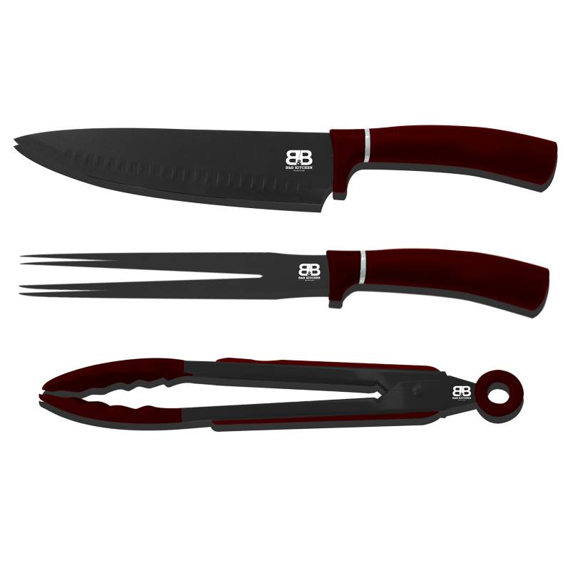 BLAUMANN - Juego de cuchillos 3 piezas