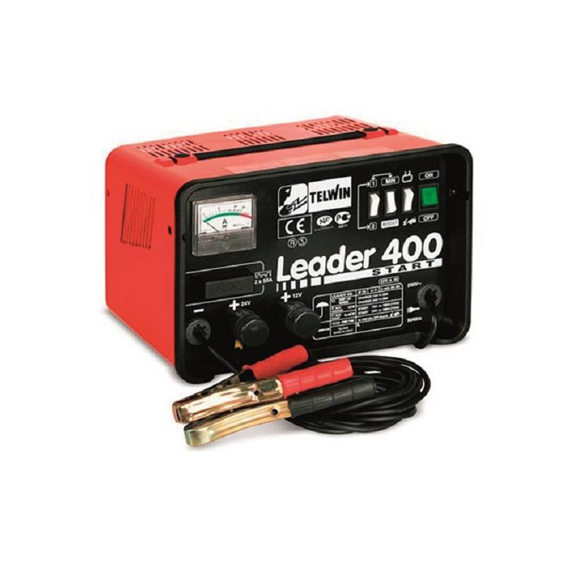 GENERICO - Cargador Batería / Partidor  Leader 400  - 45A Telwin
