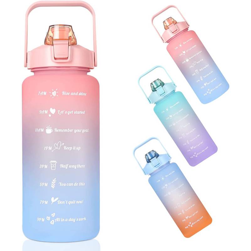 Botella De Agua 2 Litros Con Stickers+OBSEQUIO l – e siete company