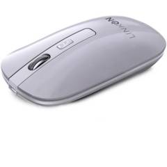 LINKON - Mouse Inalambrico Dual Bluetooth Usb Recargable Para Mac Win