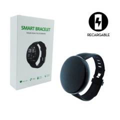 GENERICO - SMART BRACELET NEGRO  Compatible Android (Smart Band)