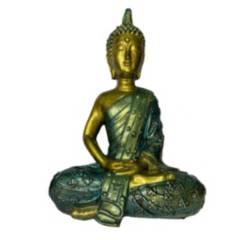 GENERICO - Buda Meditación Verde Metálico