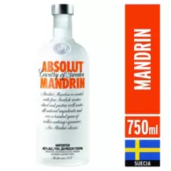 ABSOLUT VODKA - ABSOLUT MANDRIN 750 CC