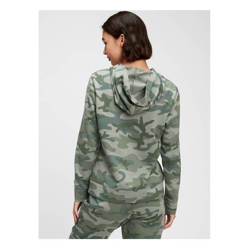 GAP Poleron Logo Sin Cierre Camuflado Verde GAP falabella