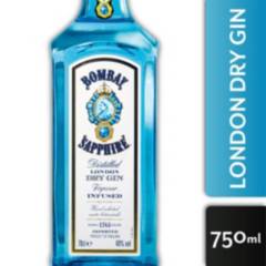 BOMBAY - Gin Bombay Sapphire 750cc 1 Unidad BOMBAY