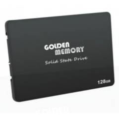GENERICO - Disco SSD SATA 3 2.5" Capacidad de 128GB Golden Memory
