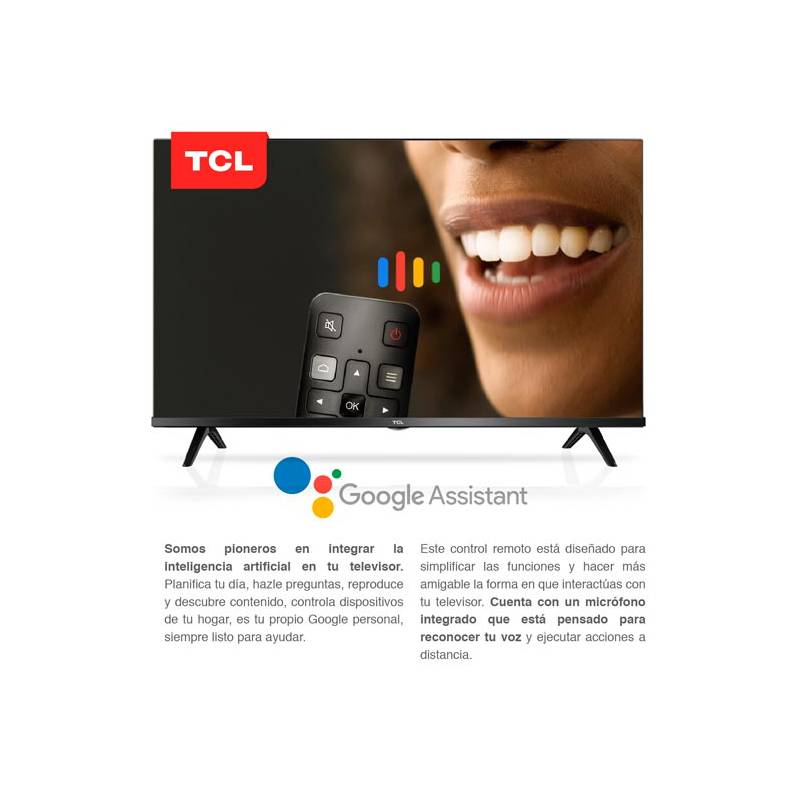 TCL Tv Smartv TCL 32 pulgadas Android Tv 32S60A