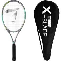 TELOON - Raqueta Tenis Adulto Aluminio Nivel Inicial Color Gris