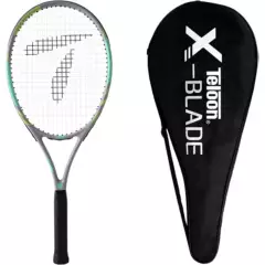 TELOON - Raqueta Tenis Adulto Aluminio Nivel Inicial Color Gris