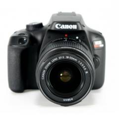 CANON - Canon EOS 3000D / Rebel T100 DSLR Camera con 18-55mm III Lente - Negro